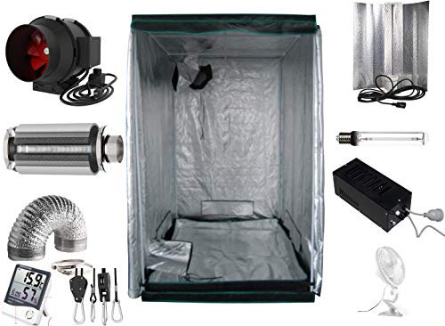 Generic Odlingsbox komplett set 600 W NDL Eco 120 x 120 x 200 cm