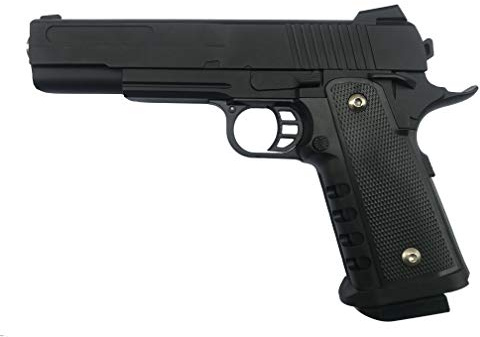 Rayline Softair RV21 Voll Metall Softair (Manuell Federdruck), Nachbau im Maßstab 1:1, Länge: 23cm, Gewicht: 510g, Kaliber: 6mm, Farbe: Schwarz - (unter 0,5 Joule - ab 14 Jahre)