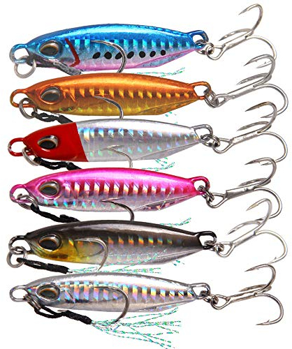 Bleistift Popper Wobbler Kunstköder Angelköder Set Kunstköder mit 2 Drillingshaken Gummifische und Rotierenden Schwanz für Hecht Barsch Zander Angeln Köder (16g)