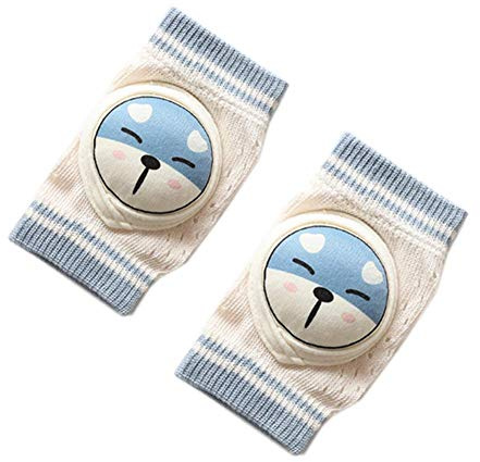 Molinter Baby Knieschoner Knieschützer Breathable Verstellbare Knie Krabbeln Set mit Schwamm 0-4 Jahre Junge Mädchen