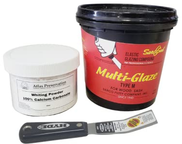Sarco Window Glazing Set - Small (Type M), Off-White