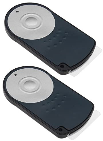 OTOTEC 2PCS RC-6 IR Wireless Remote Control Compatible with Canon 650D 70D 700D 60D 5D2 800D Cameras Replacement Shutter Release Infrared Camera Trigger