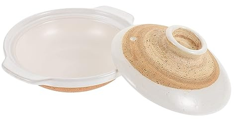 JTBDWOSK Olla De Barro con Tapa Cuenco De Piedra De Cocina Coreana 18 Cm Cerámica Estoca De Gres Sumi Kannyu Donabe De Arcilla Olla De La Muerte De Porcelana Cazuela Olla De Barro Horno Holandés,B