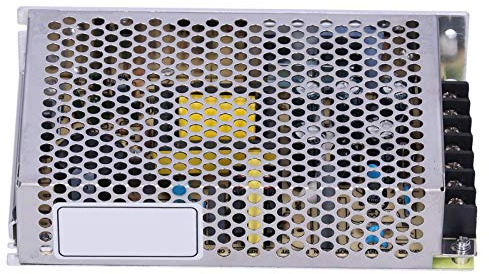 Fuente de Alimentación Conmutada 60W con Salida Dual 5V/4A y 12V/3A, Aluminio, Entrada Universal 115/230VAC, Compacta 159x98x38mm