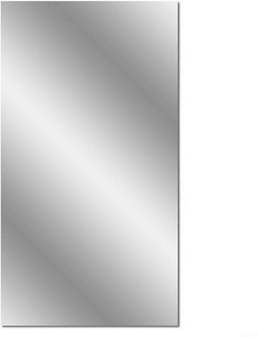 Lámina autoadhesiva para espejo de pared, 200 x 60 cm (0,1 mm) 60 x 200 cm