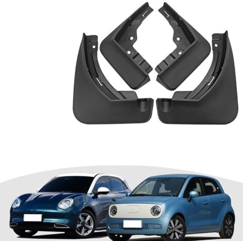 Bqieai 4PCS Auto Vorne Hinten Schmutzfänger, Für ORA Good Cat 2021 Rad Spritzschutz Kotflügel Staubdicht Schlamm Klappen Car Styling Zubehör