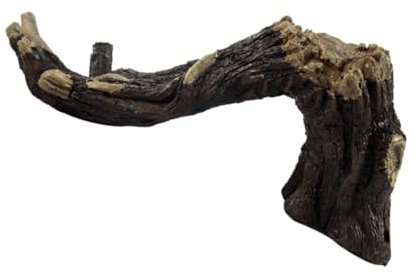 VILLFUL 1stück Fake Bark Shell Aquarium Dekoration Versteck Für Reptilien Und Aquarien Für Lurche Spinnen Und Langlebig Und Wasserfest Sorgt Für Optische Aufwertung Und Rückzugsorte