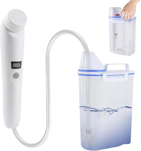 Portable Bidet, 2.5L Electric Rechargeable Handheld Portable Bidet Sprayer,Water Tank Travel Bidet, Bathroom and Outdoor Hiking, Muslim Shower Spray Clean Personal Hygiene, Postpartum/Feminine Care