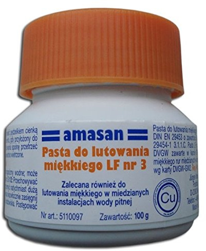 Lotpaste LF Nr.3 für Löt-Fitting Kupfer Lot S-Sn97cu3 / 100g