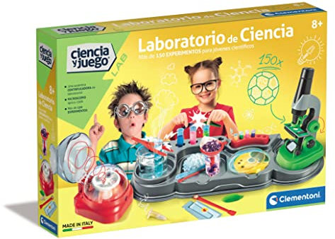 Clementoni El Laboratorio de Ciencia, juego científico a partir de 8 años (55242), Multicolor