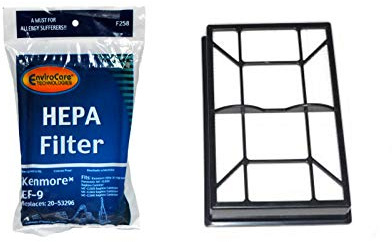 EnviroCare Replacement HEPA Vaccum Filter Designed to Fit Kenmore Kenmore Elite Uprights and Canisters EF-9 Vacuums