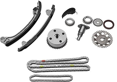 X AUTOHAUX Moteur Distribution Chaîne Ensemble pour Rav4 2.4L Remplacer TS21002 TK2040G