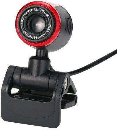 BRAVECOW HD Webcam with Microphone Smart Stand Clip Mini USB Computer Web Camera For PC Laptop Desktop With Noise Canceling Microphone Adjustable Field of View, Low-Light Correction