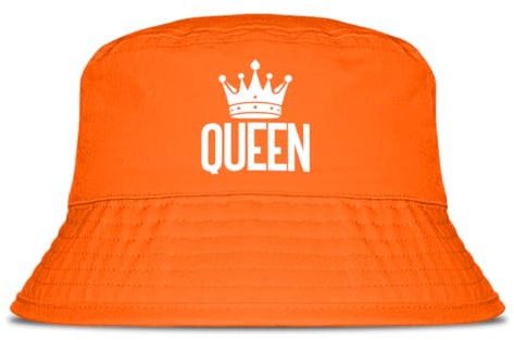 Prozente Momente Queen - Fischerhut | Anglerhut | Sonnenhut | Sommer | Party | Malle | lustige Sprüche | OneSize | Malle | Urlaub | Orange