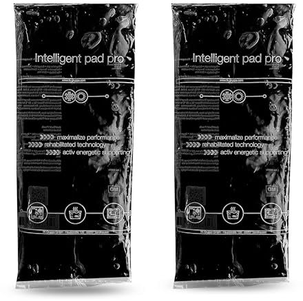2 pezzi - cuscinetti di raffreddamento XXL - impacchi freddi in gel nero, grandi - cuscinetti di calore e impacchi freddi - cuscinetti di raffreddamento