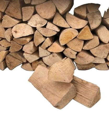 Kiln Dried Premium Hardwood Firewood, 360 Litres, (9x15 KG BOX). High Calorific Logs ideal for Woodburners, Open Fires, Outdoor Fire Pits, Chimneas, Campfires and Larger Pizza Ovens. Fast Delivery
