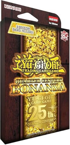 YU-GI-OH! Quarter Century Bonanza 3er Pack Booster