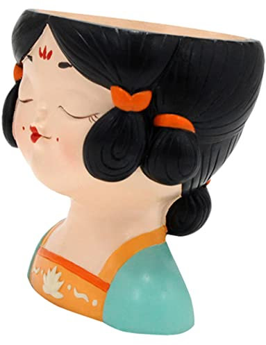 BESPORTBLE Kreativer Cartoon Resin Flowerpot Für Garten Und Innenräume Langlebiger Pflanzbehälter Für Sukkulenten Und Blumen Für Dekoration Von Schreibtisch Und
