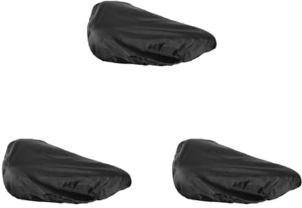 Fahrrad Sitzkissen Wasserdichter Fahrradsitz-Regenschutz, waschbarer Fahrradsitzkissenbezug, universelles Regen- und Staubschutzkissen, Fahrradzubehör Für Männer，Frauen(3PCS)