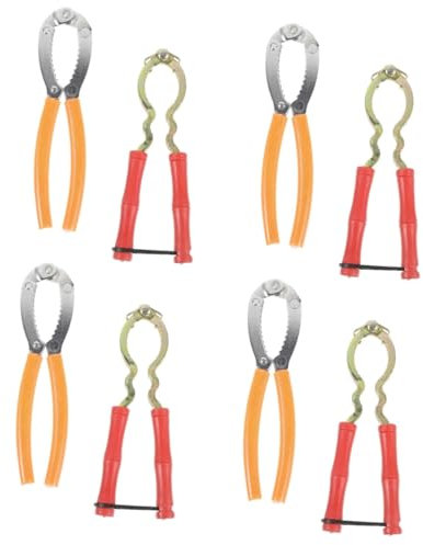 Cabilock 4 Ensembles Dispositif De Noix Outil D'ouverture D'écrou Opération Casse-noix Casse-noisette Noyer Clé Outil De Cracker À Écrou À Main Outil Ouvre-noix En Métal Fonte 2 Pièces * 4