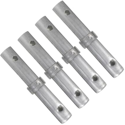 PENIKOKO 4pcs Scaffolding Connecting Rod Scaffold Tools Scaffolding Fasteners for Heavy Duty Hinges Weld Coupling Pins for Equipment