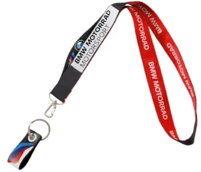BMW Motorrad Schlüsselband mit Anhänger Keychain Lanyard Schlüsselanhänger