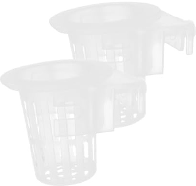 Toyvian 2 Stück Hängende Aquarium-pflanztöpfe aus Luftdurchlässiger Wasserpflanzenhalter mit Hohlraumdesign für Fischbecken Langlebig und Praktisch für Aquaponik und Aquarienpflanzen