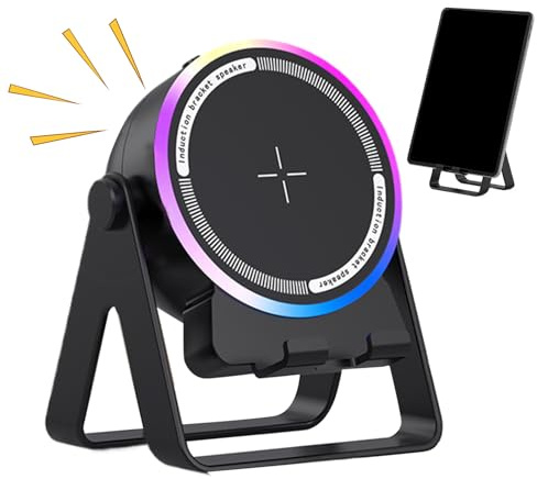 Soporte De Teléfono Móvil con Altavoz - Gadgets Antideslizantes Ajustables | Soporte para Teléfono con Altavoz - para Amigos Familiares Juego en Hogar Interior Oficina Escuela