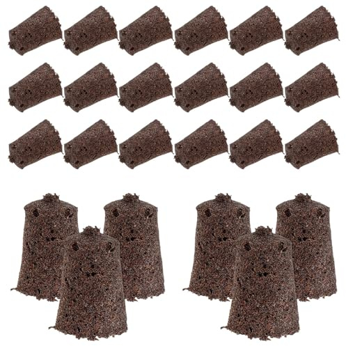 Yardenfun Blocchi di Torba di Cocco Substrato Versatile Eccellente Contenuto di Ossigeno Kit 30 Pezzi per Coltivazione Fuori Suolo per Piante in Vaso e Giardinaggio