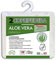 V.I.P. Coppia Federe Aloe Vera Jacquard Elasticizzato con Zip 50 x 80 cm, Made in Italy