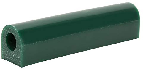 Tubo de Anillo de Cera Tallada, Pasatiempos Creativos Tubo de Agujero Central de Cera Verde para Moldes de Anillo de Joyería, Accesorio de Fundición con Diseño Redondo Y Hueco Interior