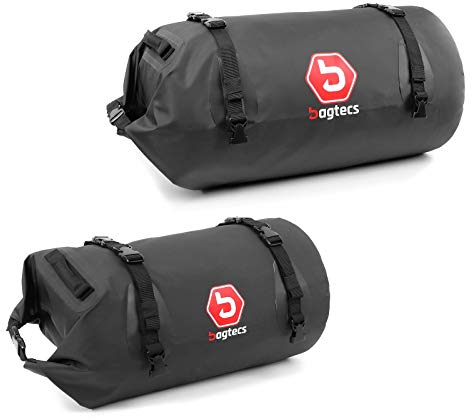 Set Gepäckrolle kompatibel mit Chopper/Custombike Hecktasche 80L CB36983