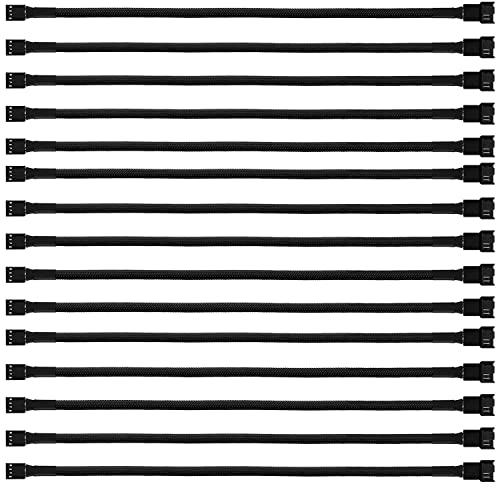 GTIWUNG Lot de 15 ventilateurs répartiteurs PWM 4 broches mâles à femelles