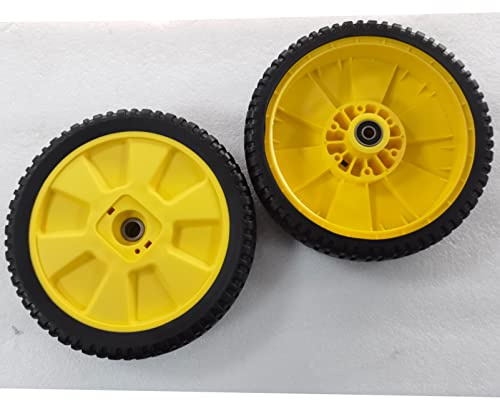 Ruote per tosaerba John Deere 12SB 14SB 14SE 14PB JE75 JX75 AM115138 M111151 20,3 cm (confezione da 2)