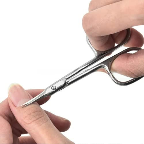soleilx Forbici per Unghie, Forbici per Cuticole, Forbicina Professionale Unghie Forbici Manicure Taglia Cuticole per Professionale e Domestico