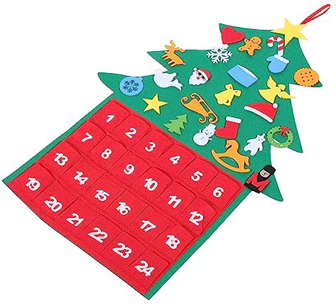 LIFKOME Weihnachtsbaum-schmuck Filz DIY Anhänger Für Weihnachtsdekoration Party-verzierung Passend Für Kindergeburtstage Und Festivals