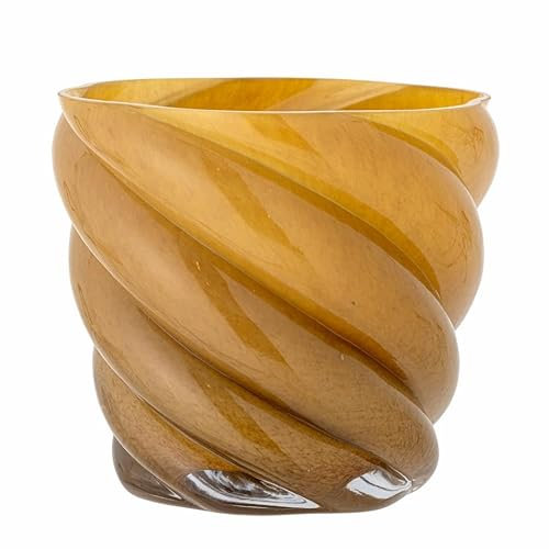 Callo Blumentopf, Gelb, Glas