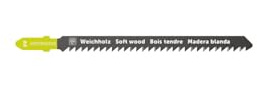 FEIN Lama per seghetto alternativo F-IRON Jig 26 AS per legno CV 90 T3 SW SC, per legno, legno tenero, legno da costruzione, piani da cucina, compensato, compensato, pannello blocco, MDF, truciolato