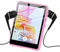SOWFY Reproductor MP3 SWOFY de 128 GB con Bluetooth 5.3, Pantalla táctil de 2,4 Pulgadas, Sonido de Alta fidelidad, Altavoz Incorporado, función de grabación, Radio FM, Ampliable hasta 512 GB (Rosa)