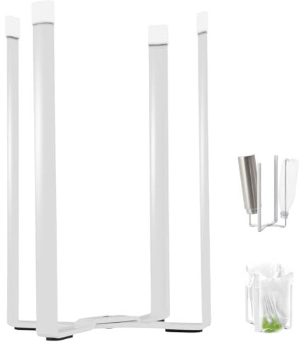 Scolabottiglie per Borracce, Bianco Pieghevole Metallo Scola Bottiglie, Portabottiglie per Scolapiatti, Scola Borracce Multifunzionale, Scola Borracce da Lavandino, per bottiglie, bicchieri, ciotole