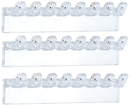 Organizzatori di collane trasparenti Appendini Collana Orecchini Titolare Organizzatori Da Parete Per Bracciali Anelli E Orecchini Decorazioni Per La Casa Gioielli