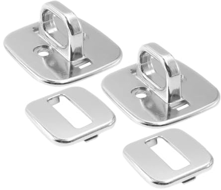 TOYZFRIENDY 2pcs Laptop Security Anchor Base Plate for Combination and Keyed Cable Locks, External Desk Mount Anti-theft Fixing Plate for Office Desks and Notebook Locking