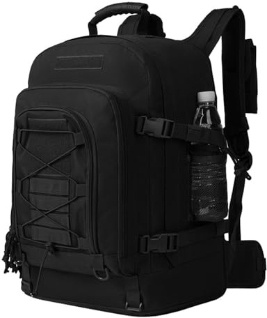 Grand sac à dos tactique militaire étanche 60 L pour randonnée, trekking, chasse, camping