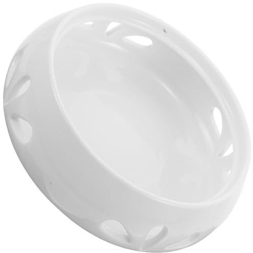 Gadpiparty Scalda Teiera in Ceramica Base per Tazze e Teiere Porta Lumini da Tè Riscaldatore per Caffè e Latte Scalda Cera in Porcellana