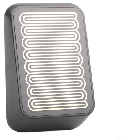 für Zigbee Regensensor Draußen IP66 Wassermelder für Tuya für Smart Life App Wetteralarm Leckageerkennung Schwarz