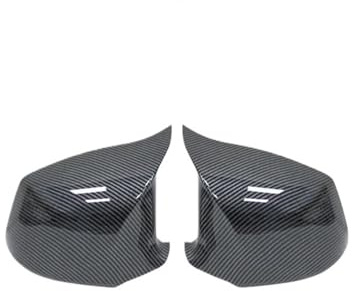 Tür Spiegelkappen Für F10 F11 2010-2013 Rückspiegelkappe Flügelseitenspiegelabdeckungen Auto Rückspiegel Abdeckung(Carbon Fiber Look)