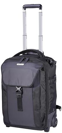 Vanguard VEO Select 59T 2-hjulig ryggsäck/rullväska – svart