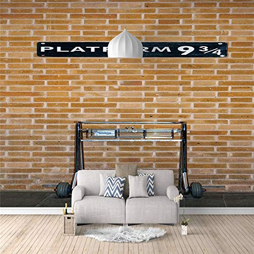 Fotomurales Gráficos de ladrillo 300X200cm Decoración de Pared decorativos Murales moderna de Papel Pintado Sala Living Oficina Dormitorio
