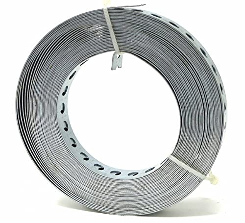 1 Rolle Lochband Montageband 17mm x 10m verzinkt