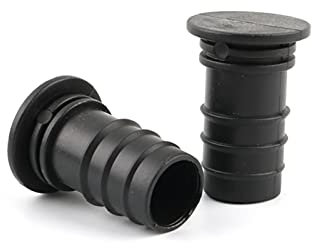 YZ-LIANG 20 unids plástico 16 mm Manguera de jardín Enchufe Conector de Parada de Agua para el Sistema de riego del jardín Piezas de Cinta de Agua de 5/16 Pulgadas